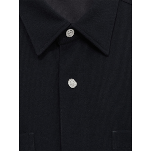 REISS FITZROY Brushed Corduroy Press Stud Overshirt